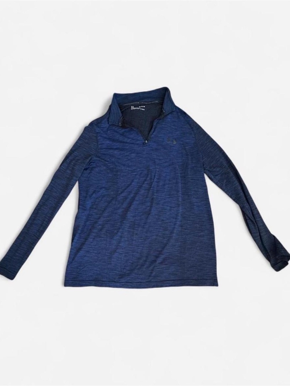 Under Armour Men's Navy Quarter-Zip Performance Long Sleeve